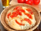 Рецепта Фокача с домати и риган